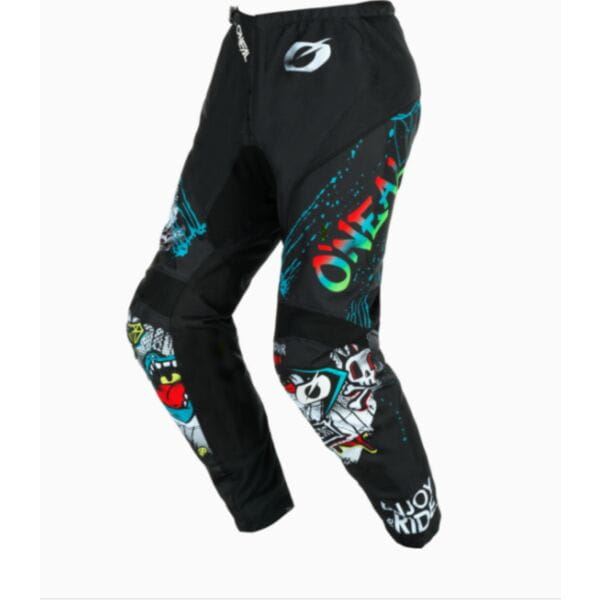 O'Neal 2024 Motocross Pants Element Rancid Youth Black White